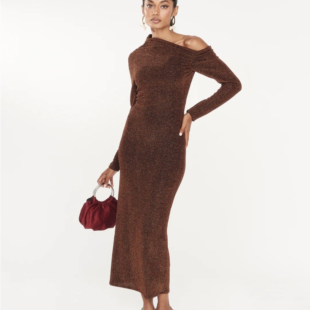 Lady Pipa Sakai Copper Dress